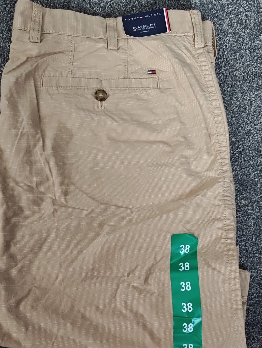Tommy Hilfiger Men's Tan Classic Chino Pants